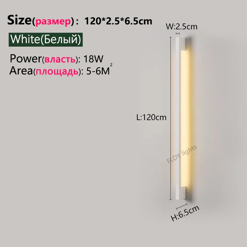 LumaNord™ Moderne LED Wandleuchte