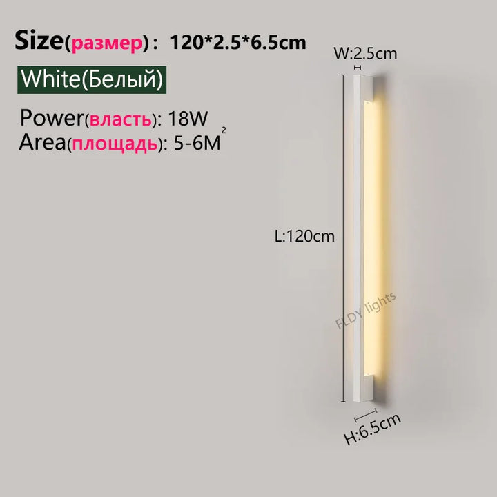 LumaNord™ Moderne LED Wandleuchte