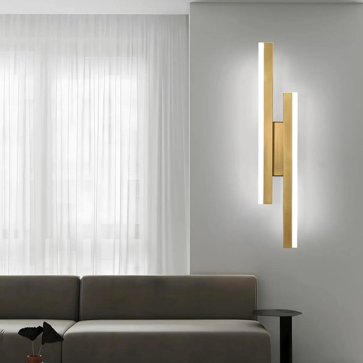 AurumLux™ LED Wandleuchte Gold 3 Farbtemperaturen