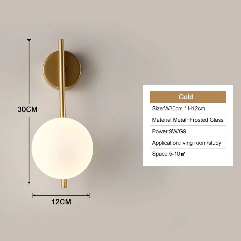 LichtWerk™ LED Wandleuchte Bewegungssensor Touch-Dimmer
