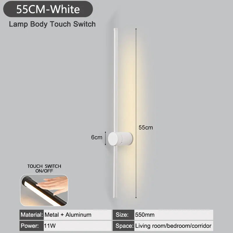 NordLicht™ LED Wandleuchte Schwenkarm Dimmer