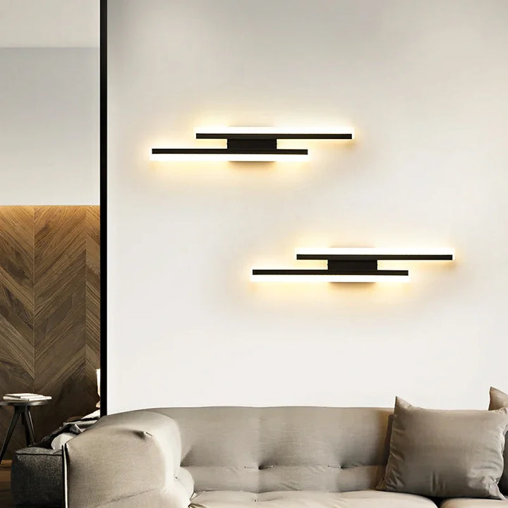 NetzVolt™ LED Wandleuchte Wechselstrom Aluminium