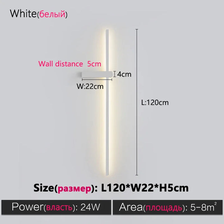 LineaLux™ LED Wandleuchte lineare Streifen