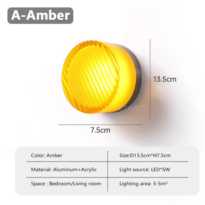 NordAura™ LED Wandleuchte Innen Atmosphäre
