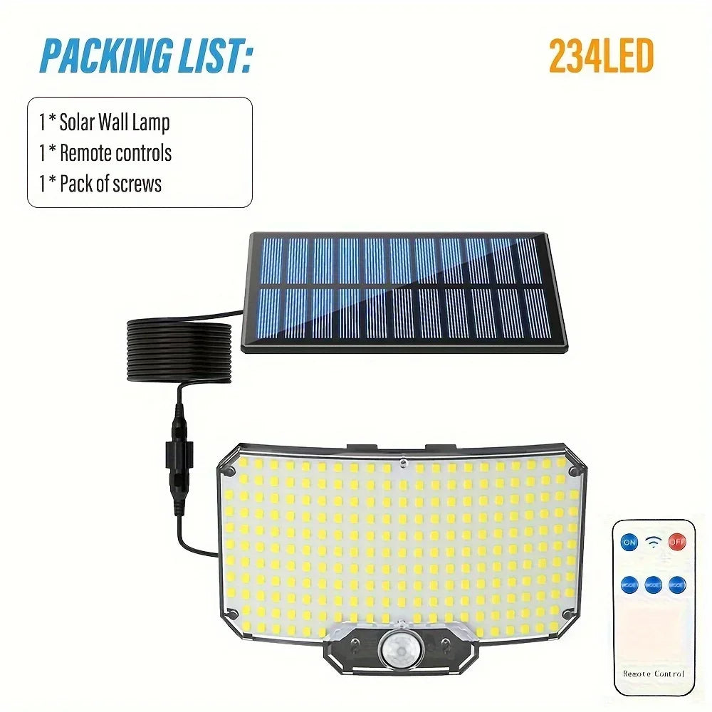 SolarGuard™ Smart Solar Wandleuchte Außen