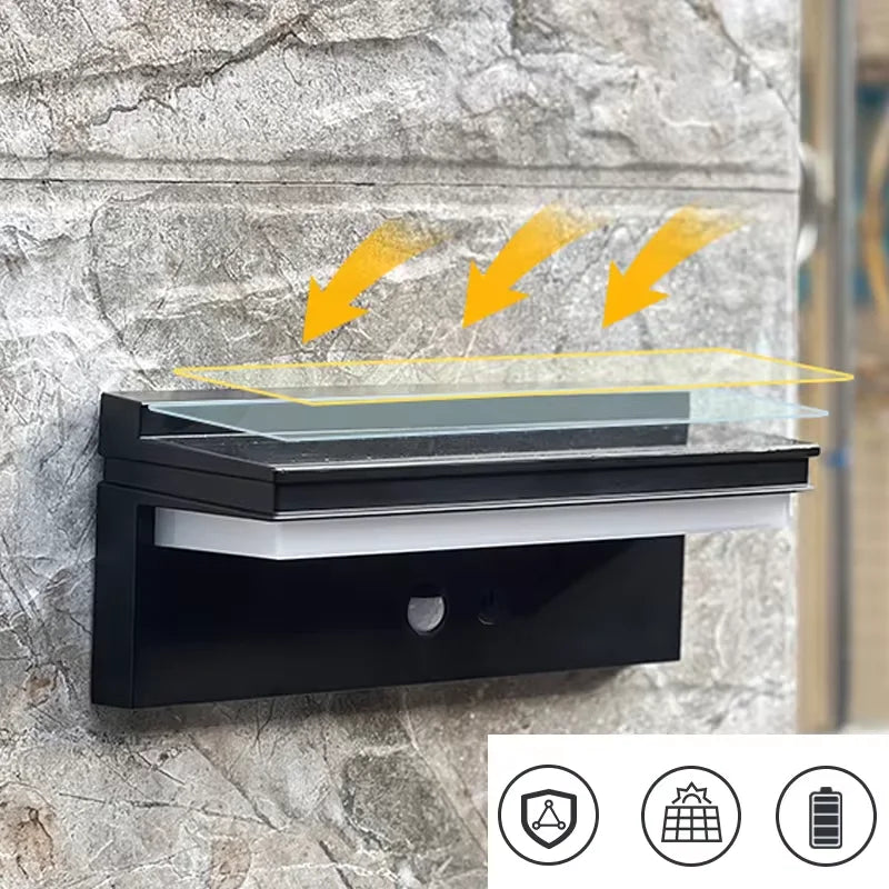 SunVerve™ Solar Sensor Wandleuchte IPX5
