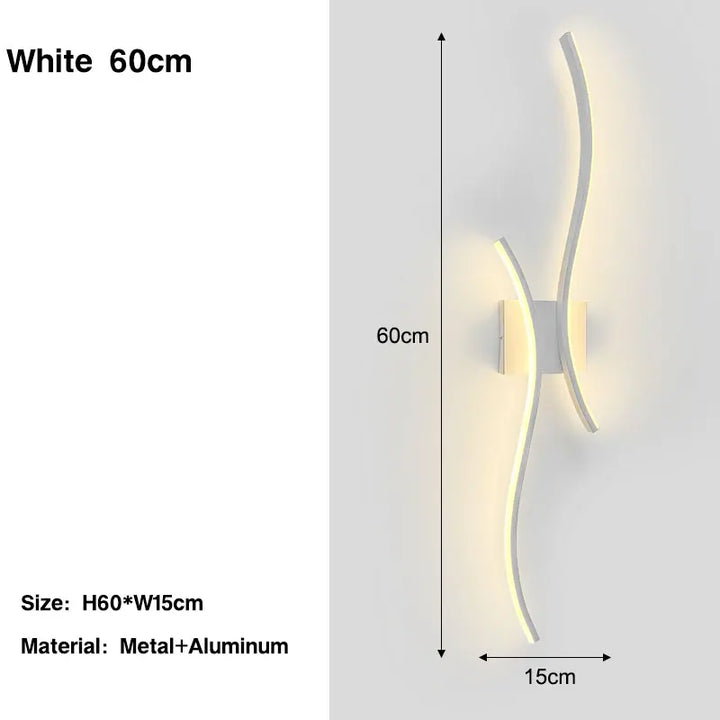 VoltAero™ Kabellose LED Wandleuchte Touch-Dimmer