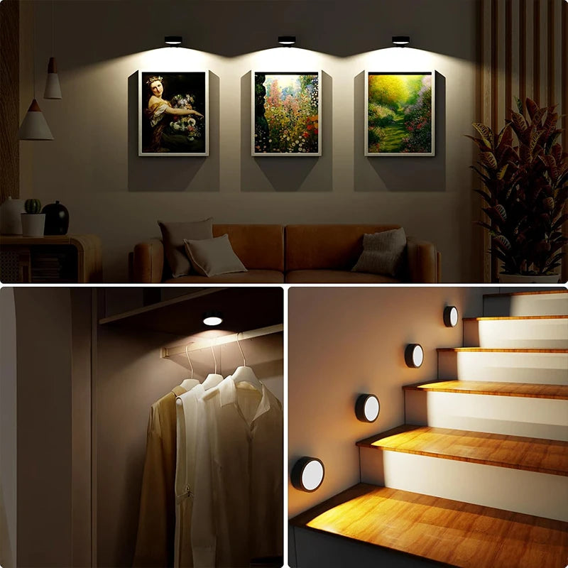 FrameGlow™ Magnet-Bilderleuchte mit Fernbedienung