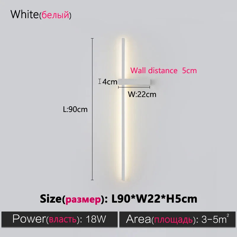 LineaLux™ LED Wandleuchte lineare Streifen