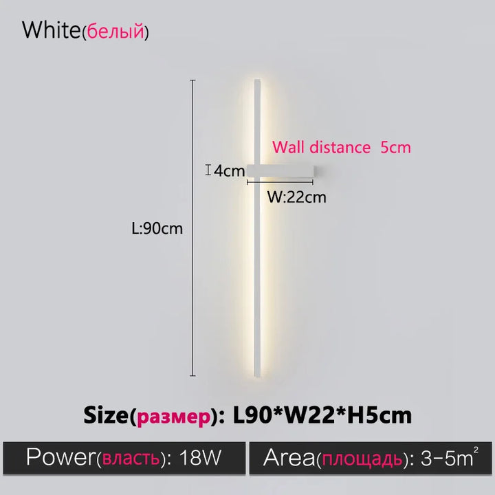 LineaLux™ LED Wandleuchte lineare Streifen