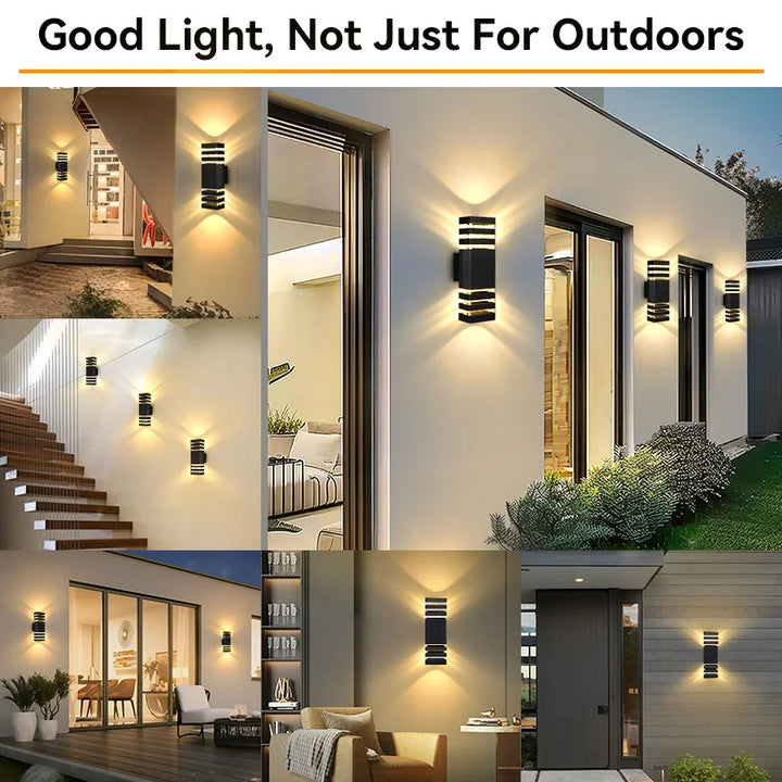 DoorGuard™ LED Wandleuchte wasserdicht Auße.