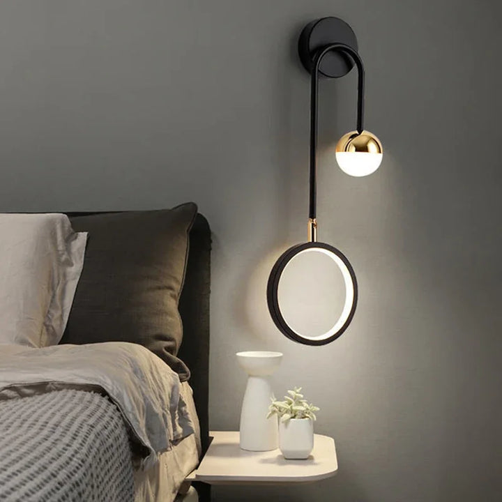 KlarWirk™ Ring-Design LED Wandleuchte