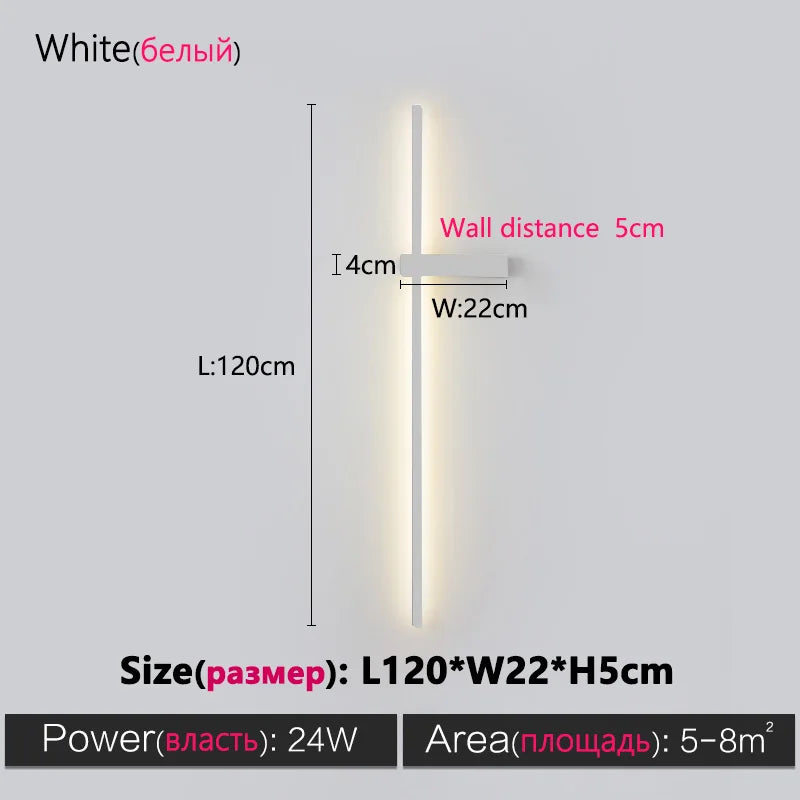 LineaLux™ LED Wandleuchte lineare Streifen