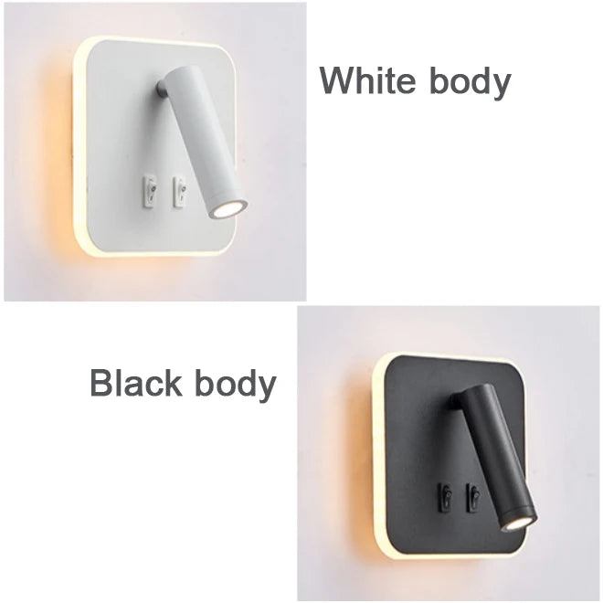 BeamNest™ LED Wandleuchte Drehbar Hintergrundlicht