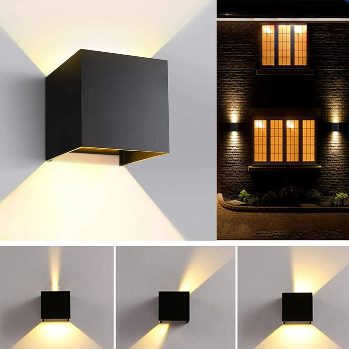 CubeGlow™ LED Wandleuchte verstellbarer Up&Down