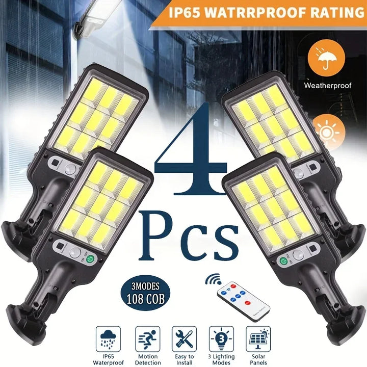 SolarGuard™ LED Wandleuchte IP65 Bewegungssensor.