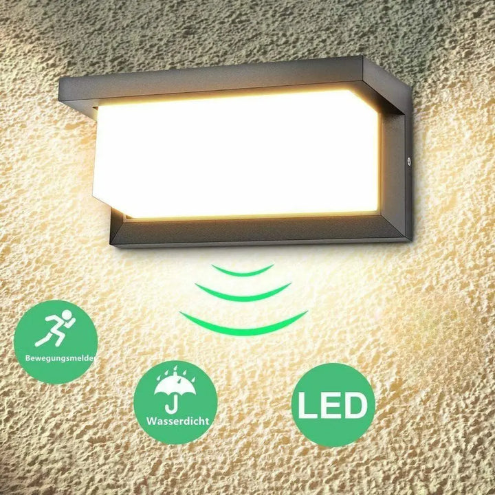 AquaGuard™ LED Wandleuchte IP44 Bewegungssensor