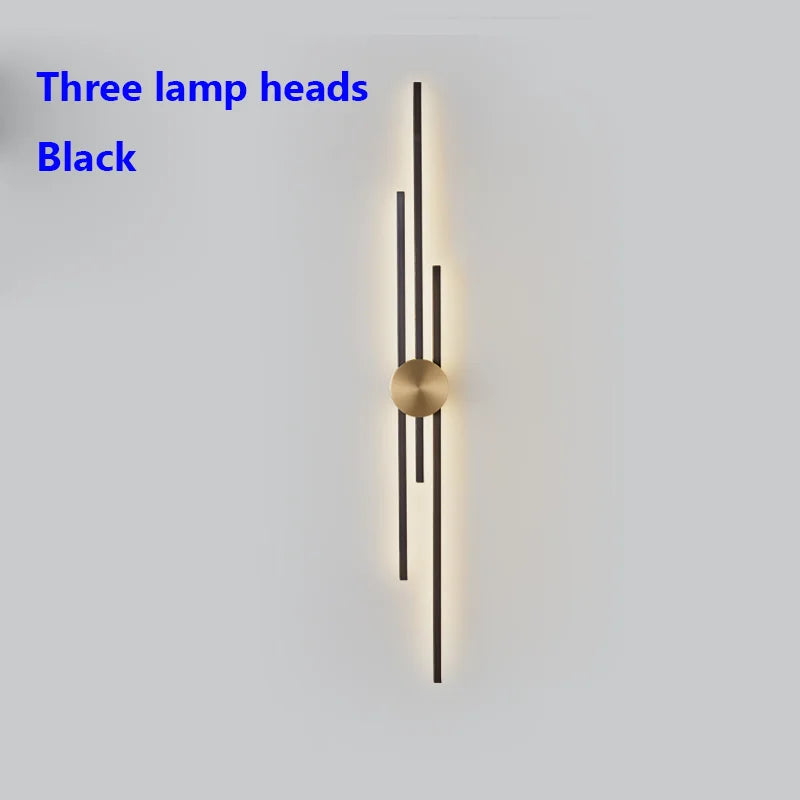 NordLumen™ LED Wandleuchte Aluminium Linear