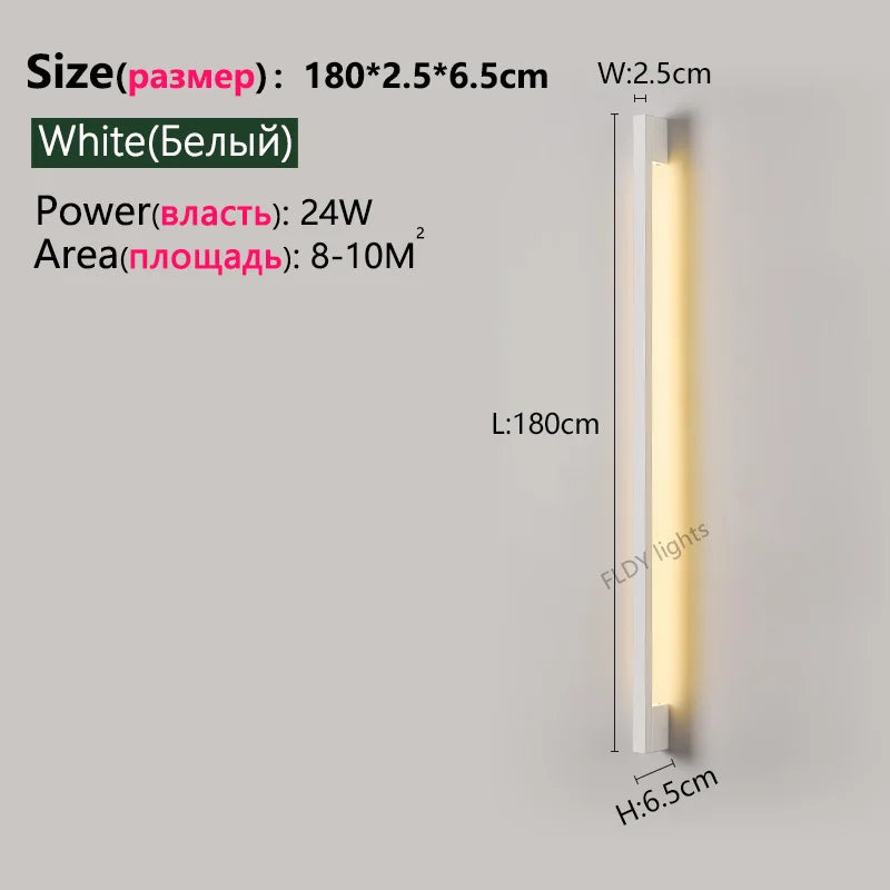 LumaNord™ Moderne LED Wandleuchte