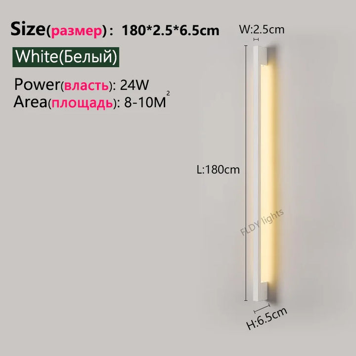 LumaNord™ Moderne LED Wandleuchte