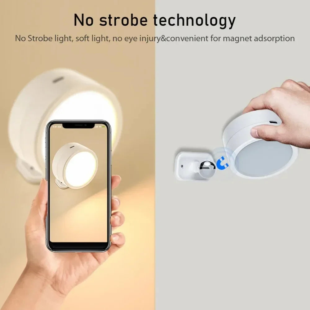 KlarWirk™ 360° Touch-LED-Wandleuchte, 3-Modi Akku