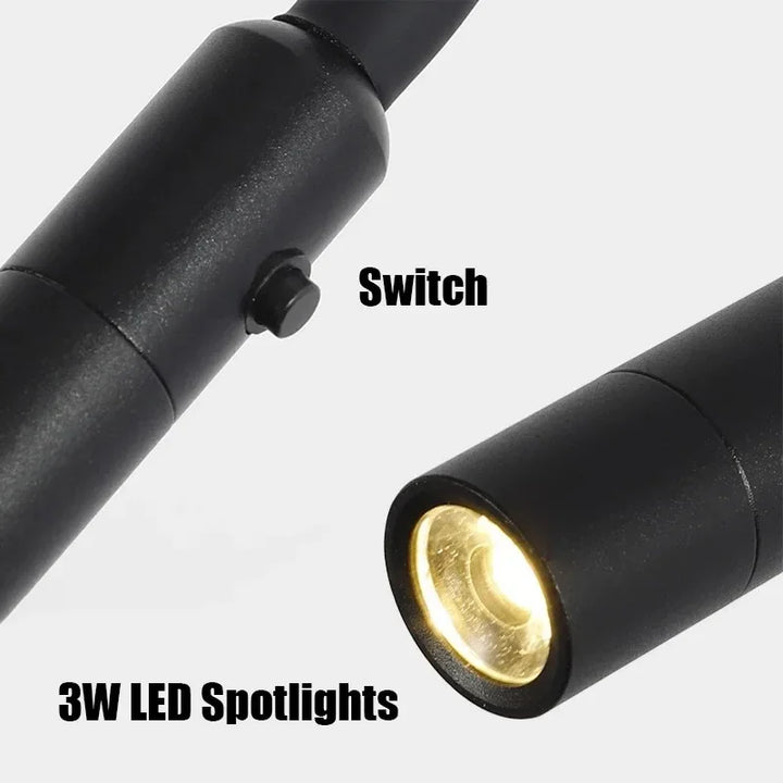 KlarWirk™ Kabellose LED Wandleuchte mit Bewegungssensor