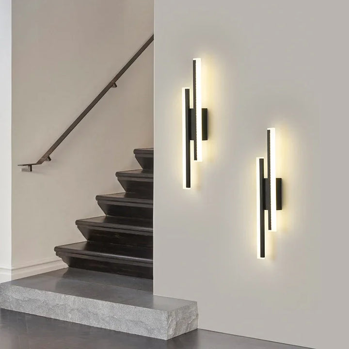 NetzVolt™ LED Wandleuchte Wechselstrom Aluminium