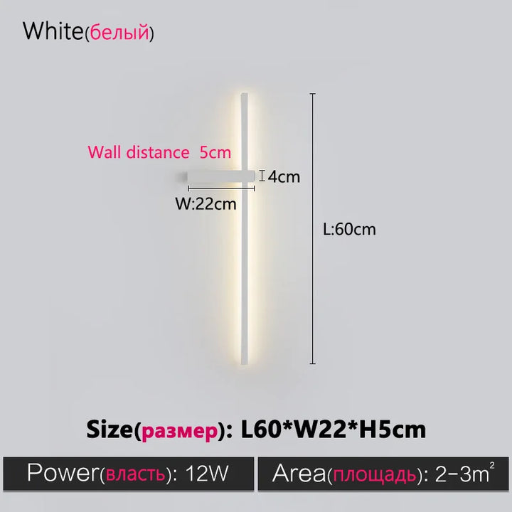 LineaLux™ LED Wandleuchte lineare Streifen