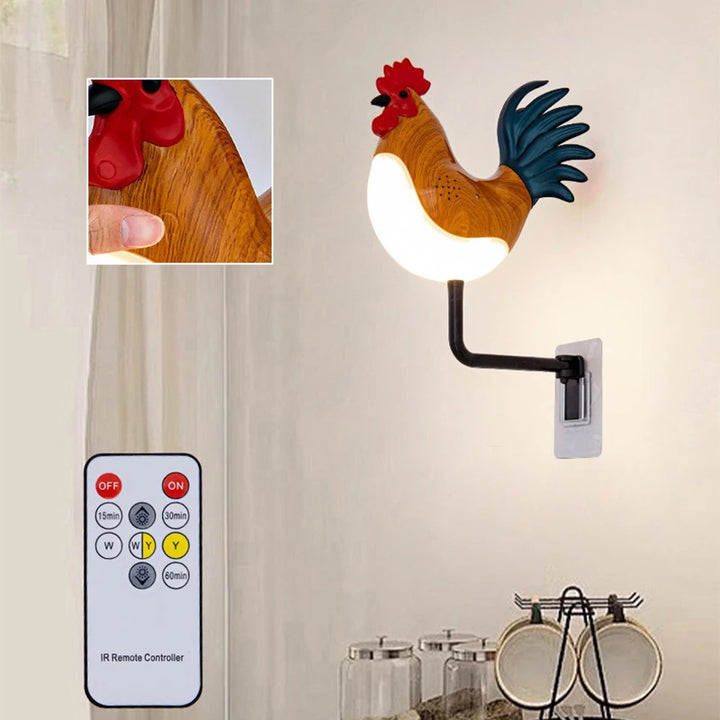 RustikLux™ LED Hahn Wandleuchte wiederaufladbar