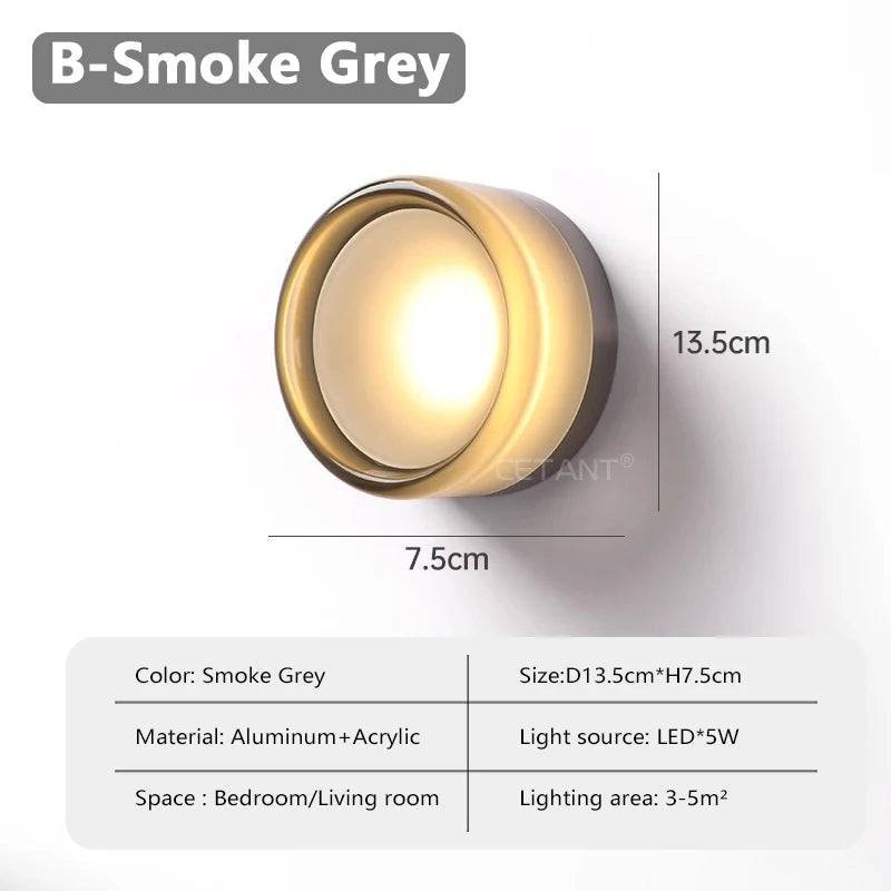 NordAura™ LED Wandleuchte Innen Atmosphäre