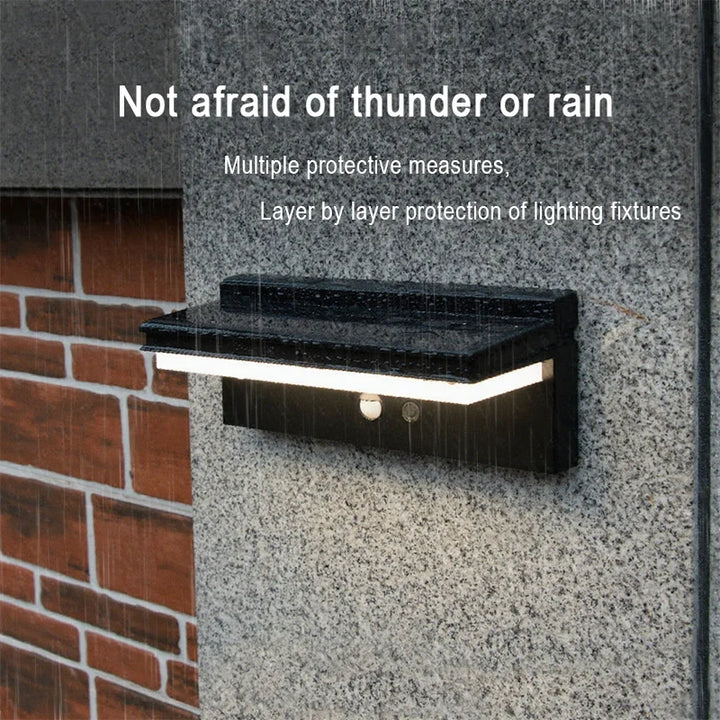 SunVerve™ Solar Sensor Wandleuchte IPX5
