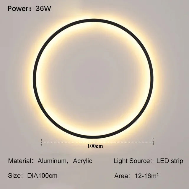 HaloCirq™ LED Wandleuchte Kreisförmiges Design