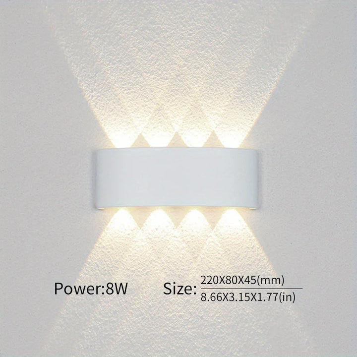 RainGlanz™ Up&Down LED Wandleuchte IP66