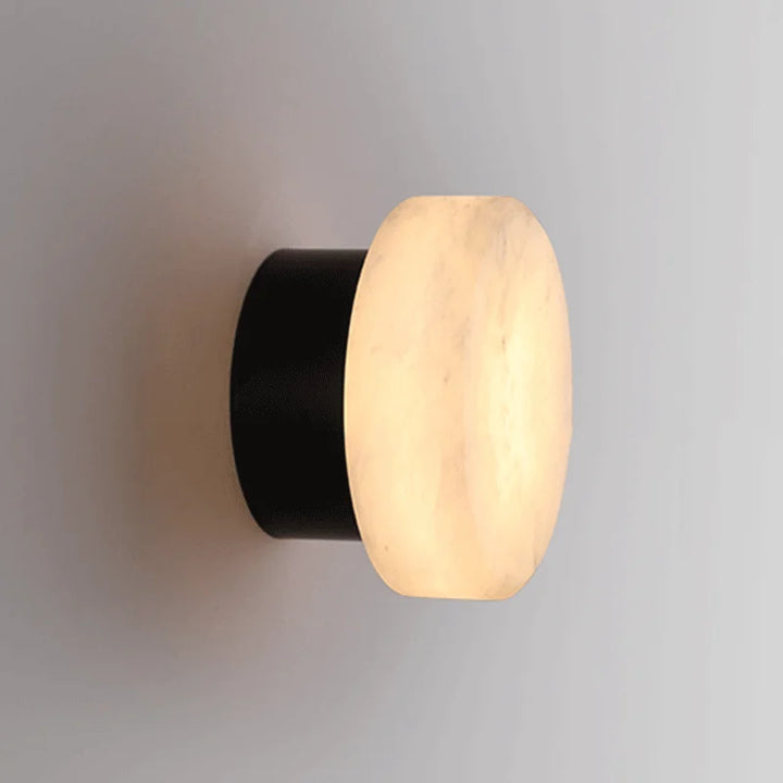 MarmoLux™ LED Wandleuchte Marmor Rund