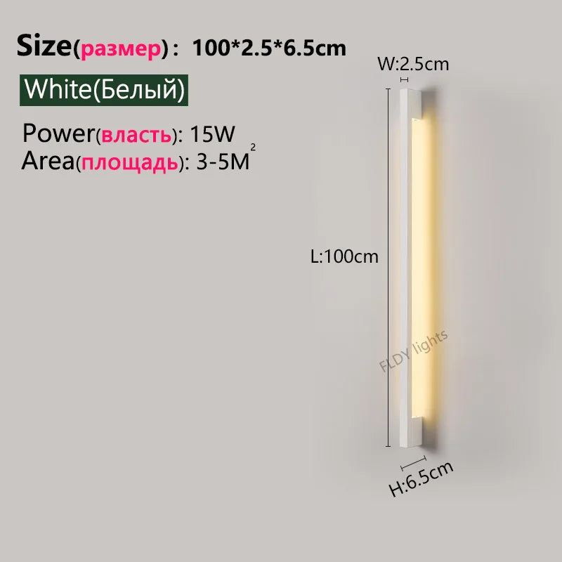 LumaNord™ Moderne LED Wandleuchte