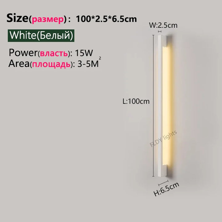 LumaNord™ Moderne LED Wandleuchte