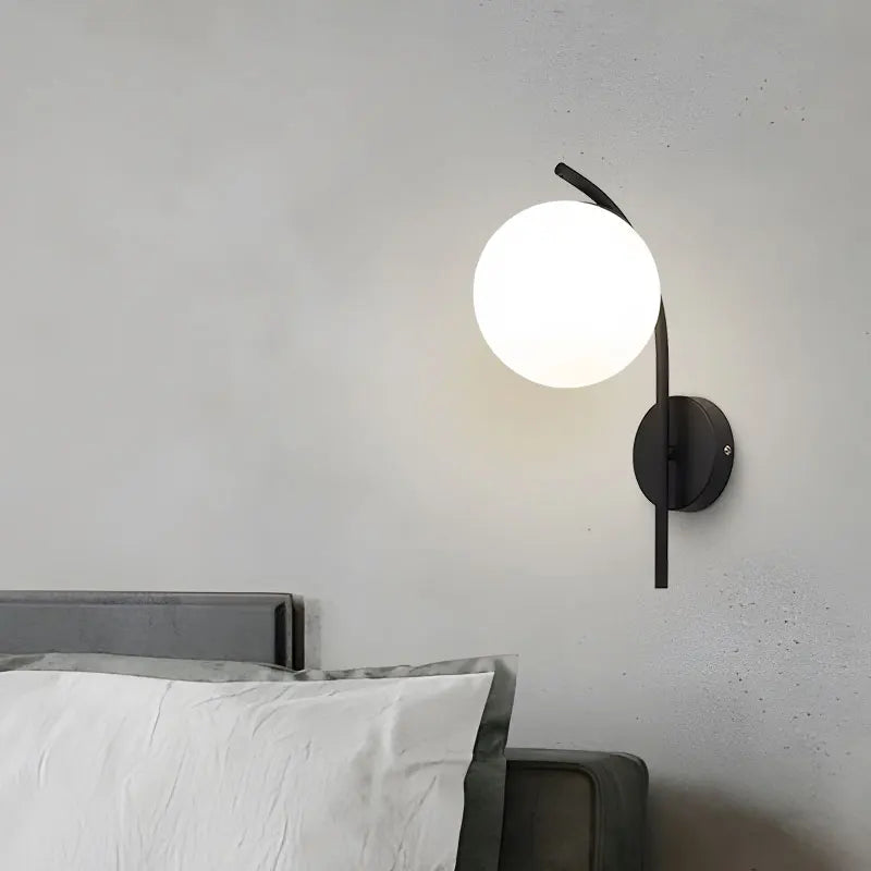 Kupferglanz™ LED Wandleuchte Opalglas G9