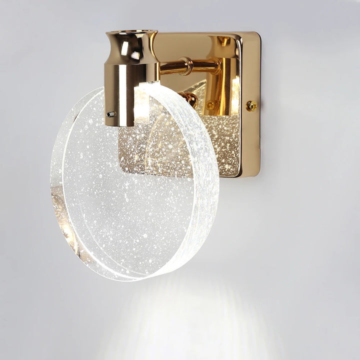 CrystalGlow™ LED Wandleuchte Kristall Dekor