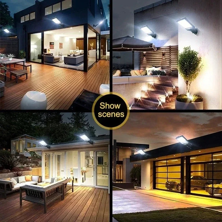 SolarGuard™ LED Wandleuchte IP65 Bewegungssensor.
