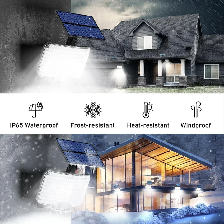 SolarGuard™ Smart Solar Wandleuchte Außen