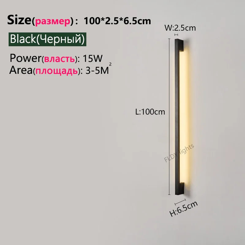 LumaNord™ Moderne LED Wandleuchte