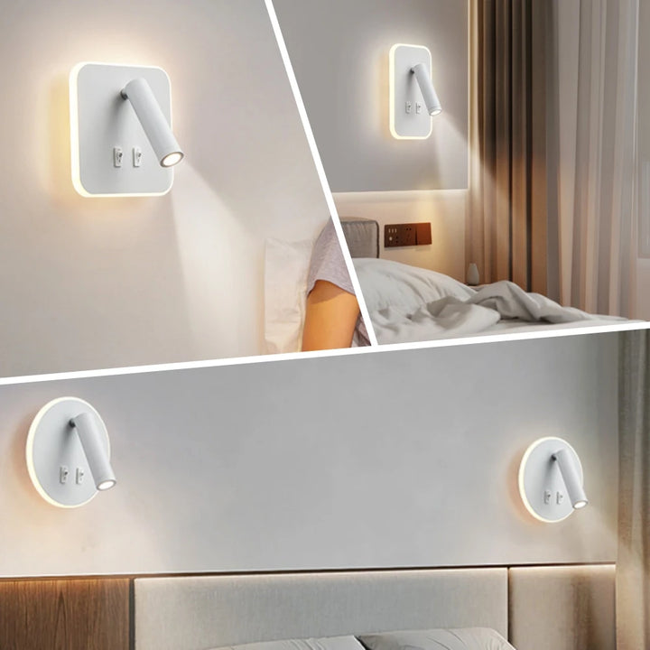 BeamNest™ LED Wandleuchte Drehbar Hintergrundlicht