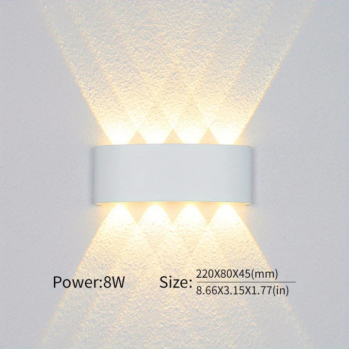 RainGlanz™ Up&Down LED Wandleuchte IP66