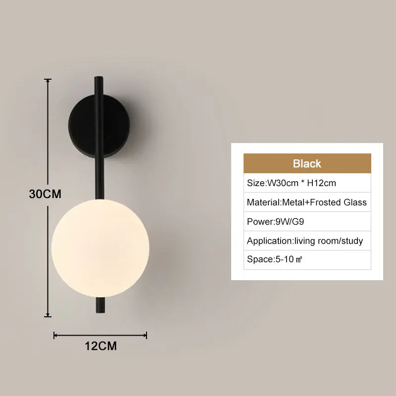 LichtWerk™ LED Wandleuchte Bewegungssensor Touch-Dimmer