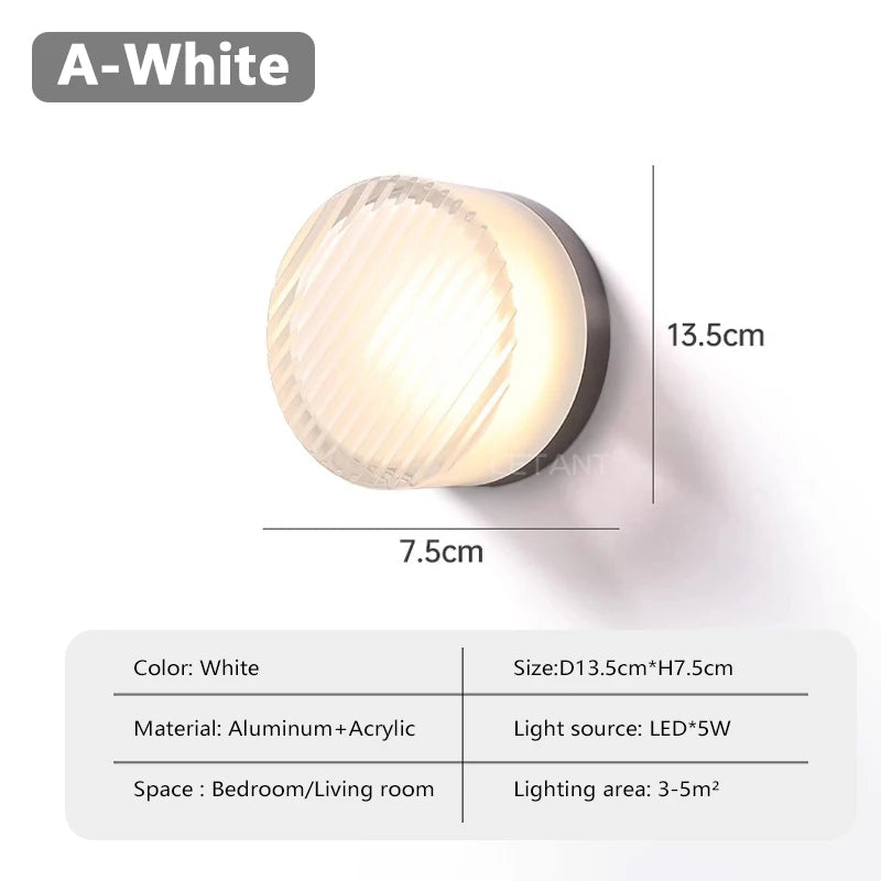 NordAura™ LED Wandleuchte Innen Atmosphäre