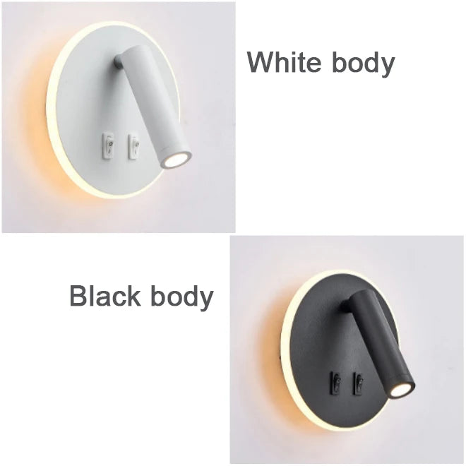 BeamNest™ LED Wandleuchte Drehbar Hintergrundlicht