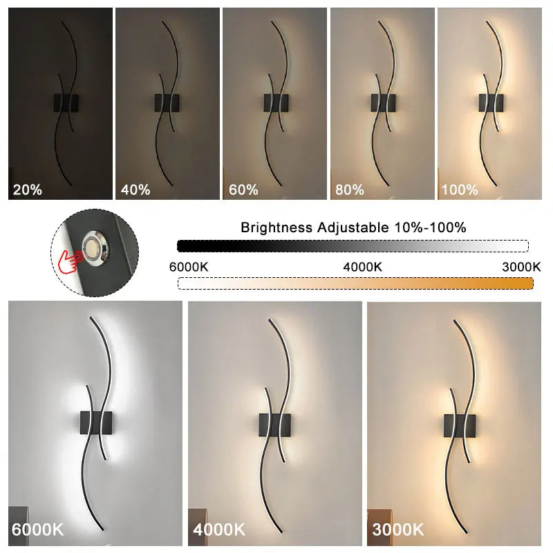 VoltAero™ LED Wandleuchte Wiederaufladbar Fernbedienung