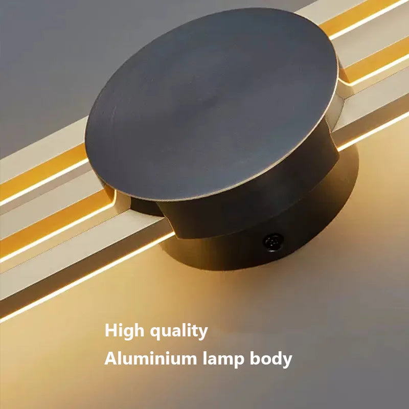 NordLumen™ LED Wandleuchte Aluminium Linear