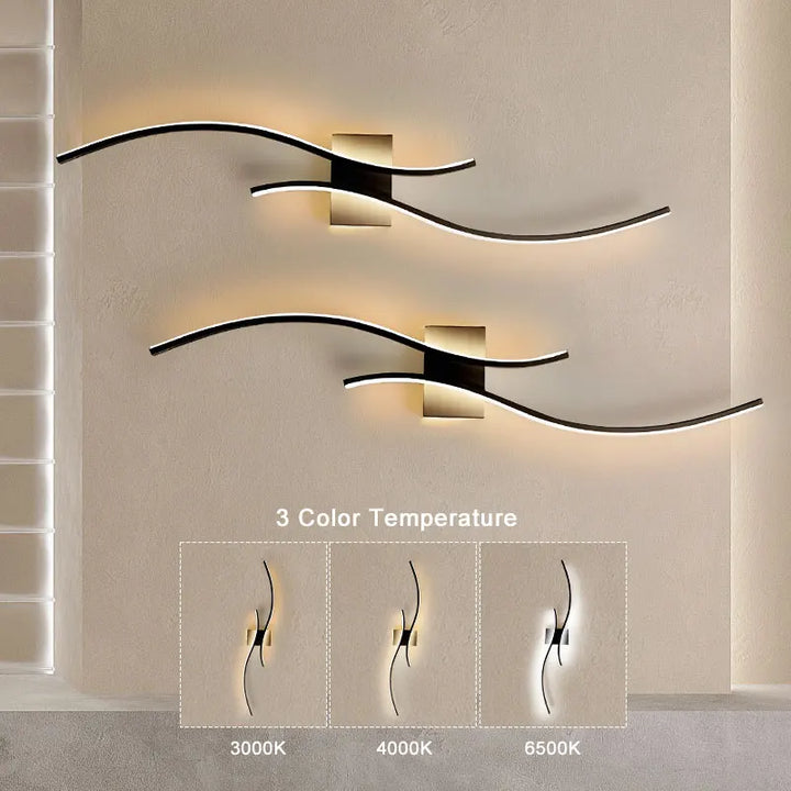 VoltAero™ Kabellose LED Wandleuchte Touch-Dimmer