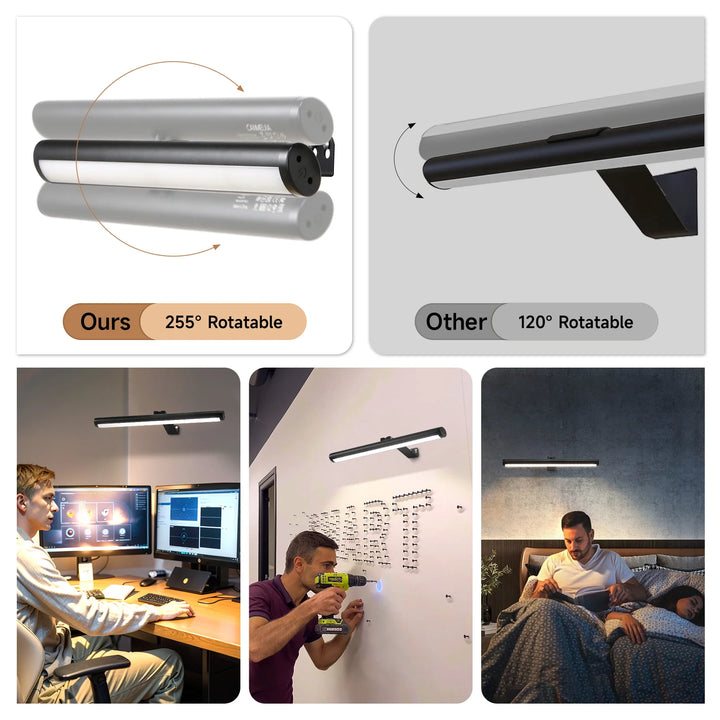 LuxLine™ Kabellose LED Wandleuchte Fernbedienung.